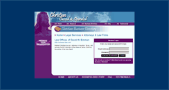 Desktop Screenshot of christianlawyer.christianownedandoperated.com