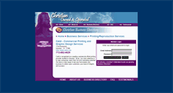 Desktop Screenshot of houstonprinting.christianownedandoperated.com
