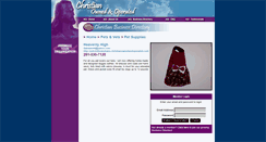Desktop Screenshot of petclothesbybabs.christianownedandoperated.com