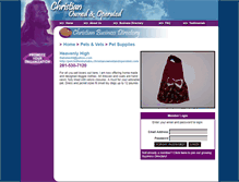 Tablet Screenshot of petclothesbybabs.christianownedandoperated.com